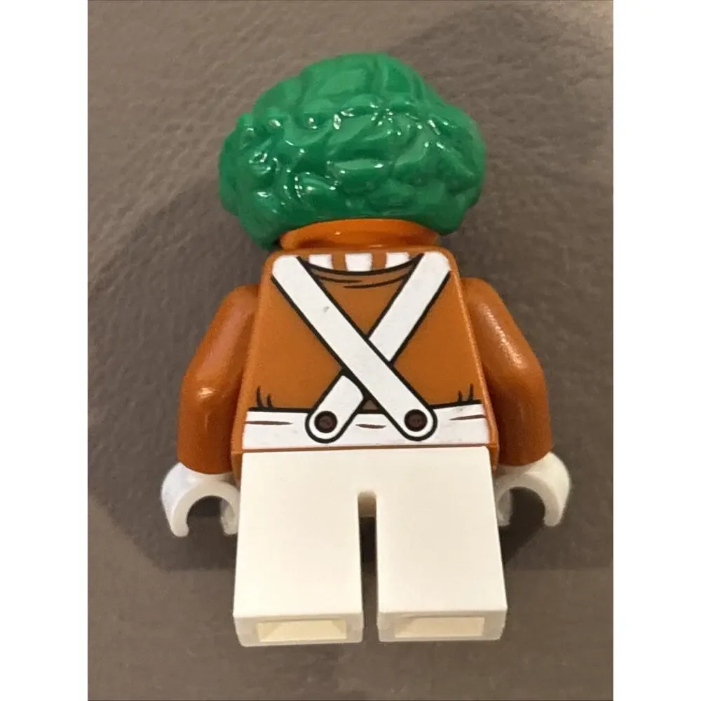 Lego Oompa Loompa Male Minifigure #idea250 Set #21360 Willy Wonka Brand New